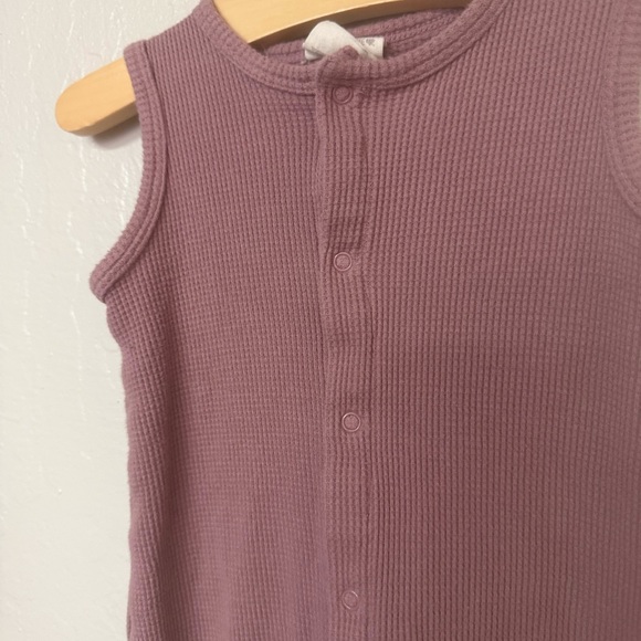 $17 ADD ON SpearmintLOVE Romper WAFFLE jumpsuit kyte little sleepies posh peanut - Picture 2 of 3